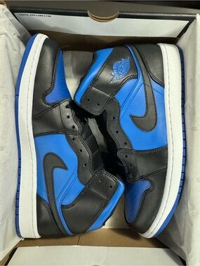 Jordan 1 Mid Size 13 Nike New Royal Blue